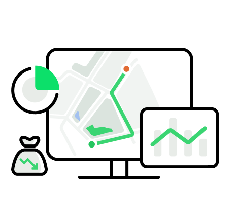Illustration of safety zone setting service
